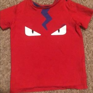 TODDLER FENDI MONSTER SHIRT